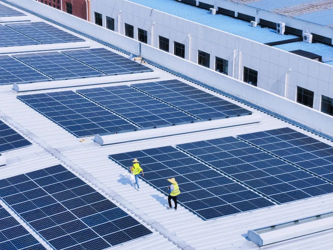 全发国际科技分布式光伏发电项目正式并网